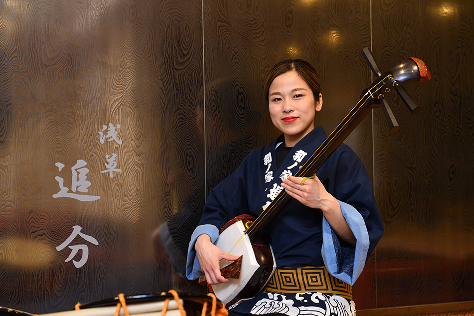 二代目佐々木 光儀 さん（髙森 彩花 さん）