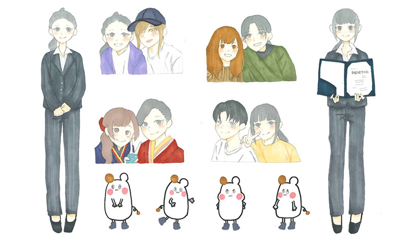 人間科学部臨床心理学科卒業 小林　世奈さん