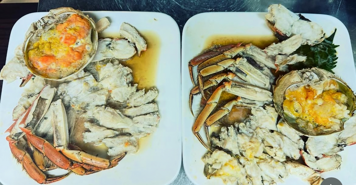 上海ガニは10月-2月の期間限定！ぜひご予約を♪