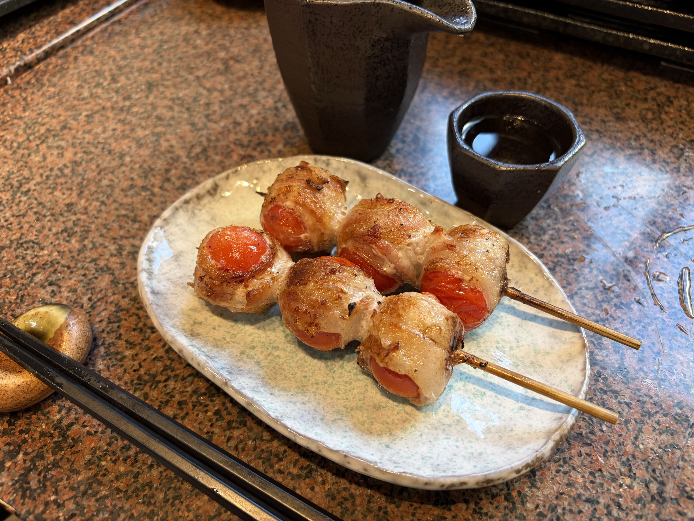 季節に応じた焼き物、おつまみもあります